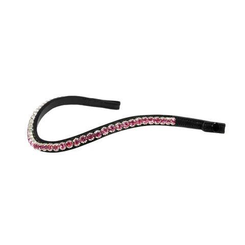 FLEXIBLE FIT QUICK CHANGE PINK SINGLE ROW WAVE - BLACK BROWBAND
