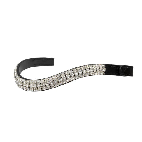 FLEXIBLE FIT QUICK CHANGE PRINCESS WAVE - BLACK BROWBAND