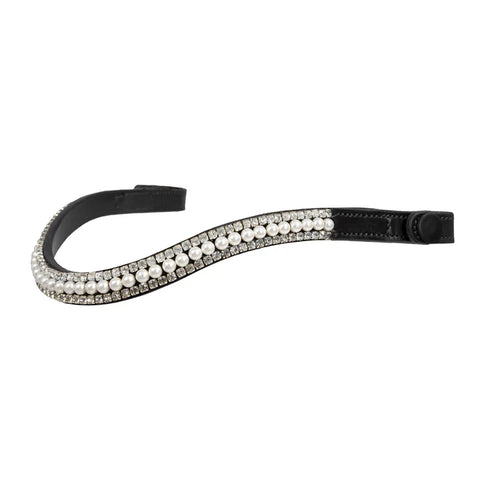 Flexible Fit Quick Change White Pearl and Clear Crystal Wave