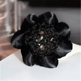 MFE Elegant Floral Hair Bun Net