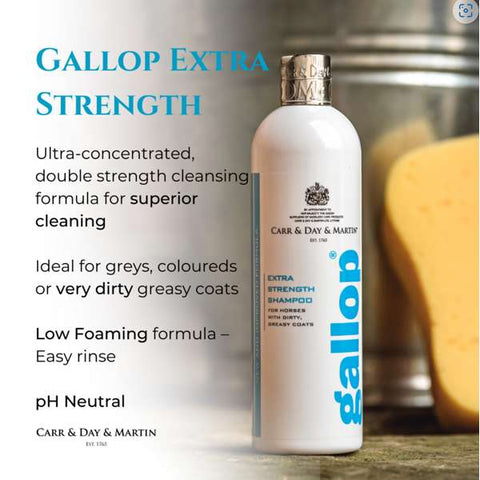 CDM Gallop Extra Strength Shampoo 500ml