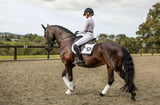 The Dressage Diva ASHLEY Long Sleeve Competition Shirt WHITE