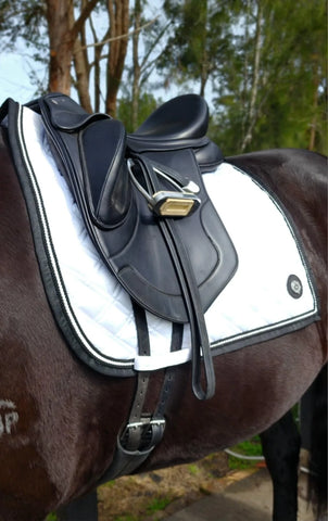 The Dressage Diva Competition saddle pad