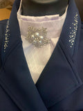 The Dressage Diva Competition Jacket cutaway short tails