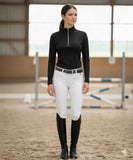 The Dressage Diva Sparkle Long Sleeve Shirt “The Bella “