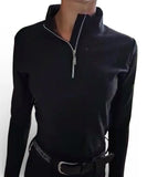 The Dressage Diva Sparkle Long Sleeve Shirt “The Bella “