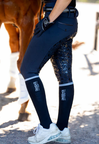 The Dressage Diva stocking "Equestrian Socks"