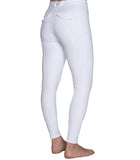 Delzani Brianna PRO WHITE Competition Horse Riding Tights