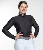 Delzani Charlotte Black Technical Shirt