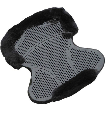Delzani Gel Anti-slip Saddle Half Pad - with Merino Wool