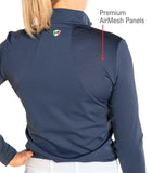 Delzani Allegra-Air · Navy Training Shirt