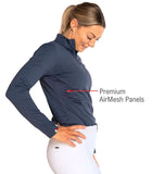 Delzani Allegra-Air · Navy Training Shirt