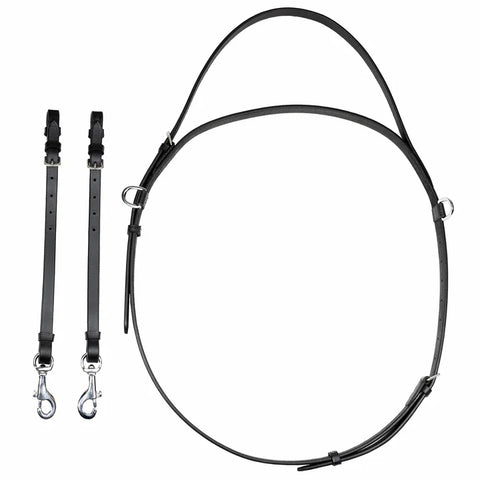 Flexible Fit Equestrian Double Neck Strap Adaptors and Clips