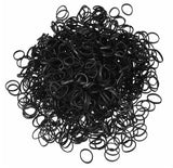 GeeGee COLLECTIVE Ippico Black & Clear Plaiting Bands (400 pcs)